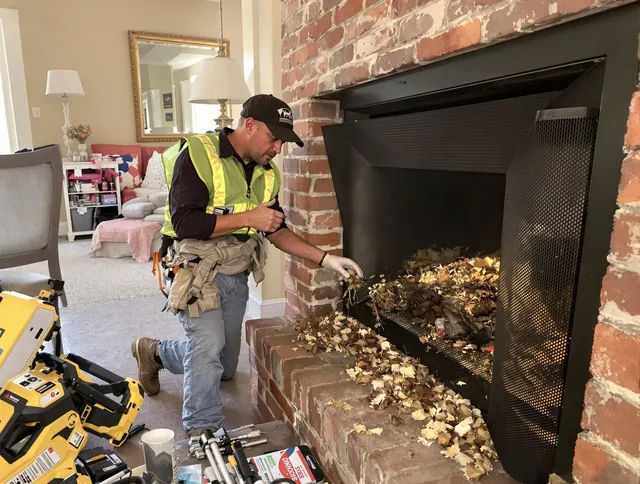Safe screening installation by Miramar Chimney Sweep in Miramar, FL