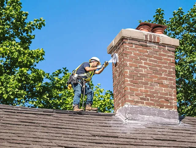 Miramar Chimney Sweep performing an inspection with advanced tools in Miramar, FL