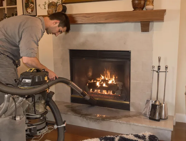 Routine fireplace upkeep by Miramar Chimney Sweep in Miramar, FL